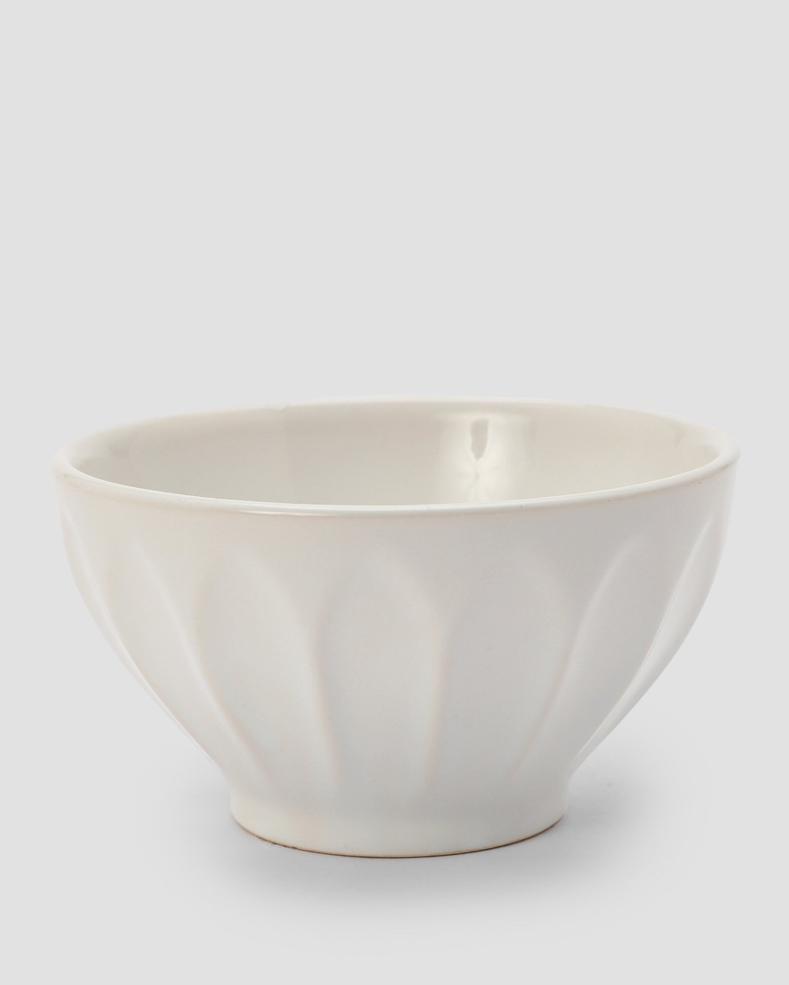 Conjunto bowl 4 peças de cerâmica básicos 14cm cada off-white | Casa Riachuelo