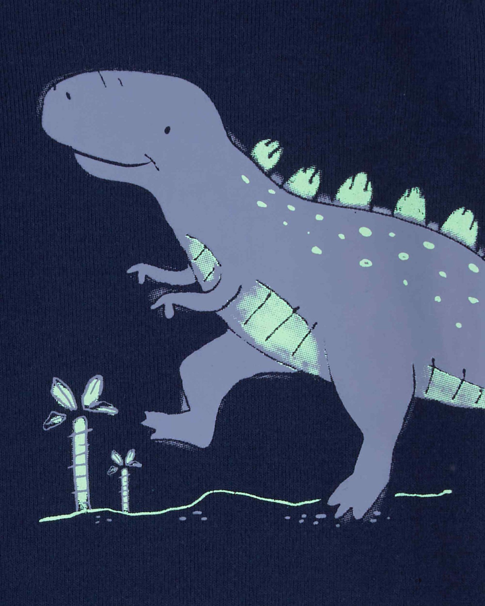 Enxoval bebê conjunto longo 6 peças dino com elástico multicor | Carter ...