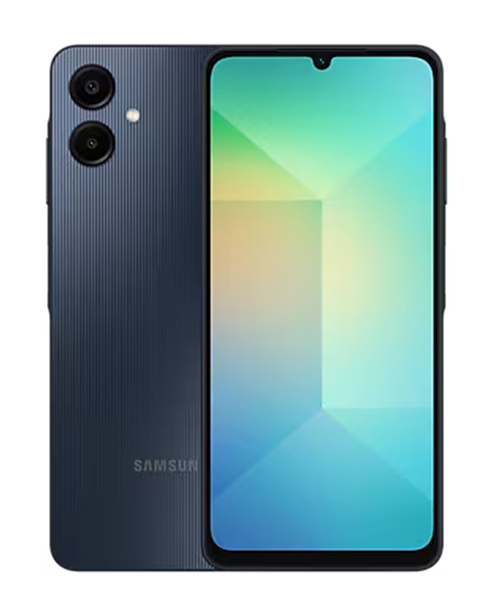 Kit smartphone Galaxy A06 128GB 4G azul + fone de ouvido Wave Buds 2 preto | Samsung + JBL