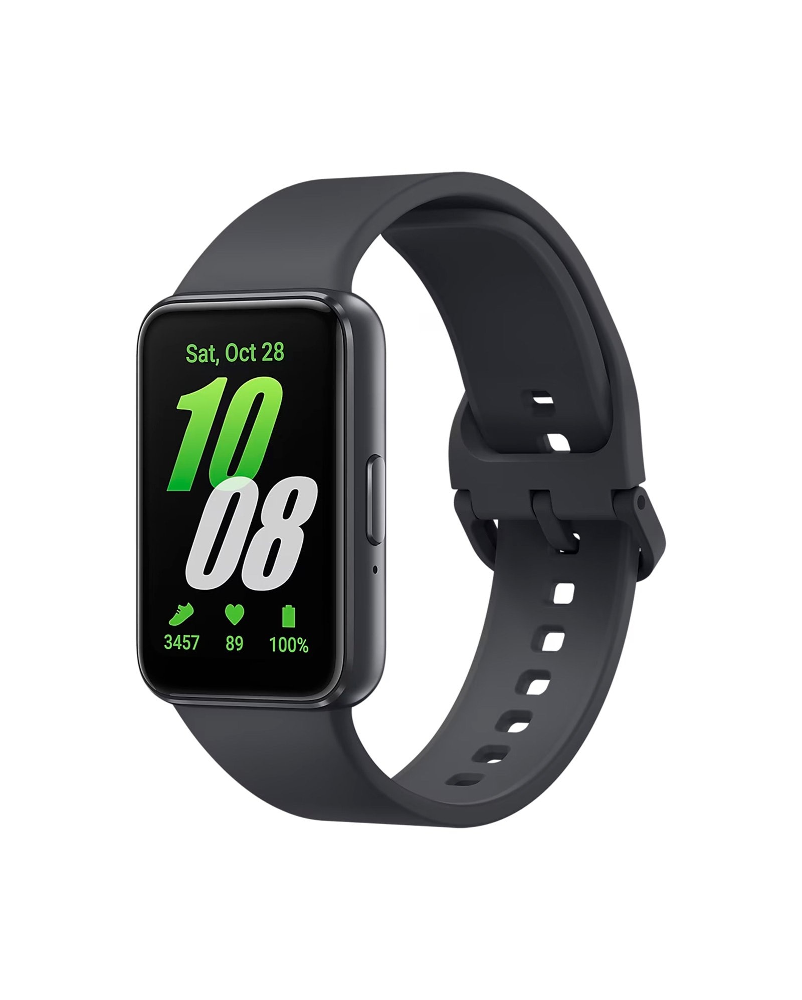 Kit smartwatch Galaxy Fit3 display 1.6 grafite + fone de ouvido over ear Tune BT preto | Samsung + JBL