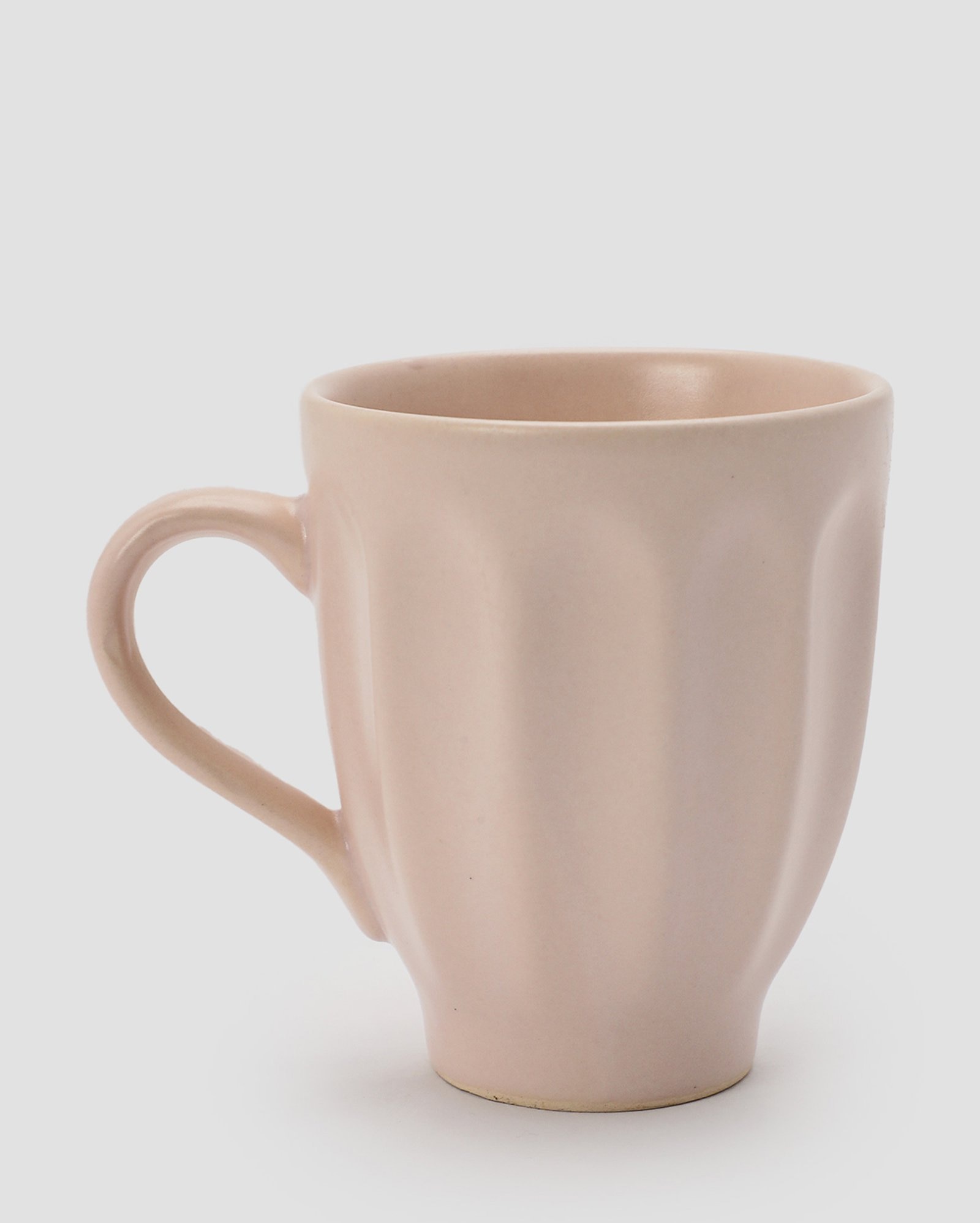 Conjunto caneca 4 peças de cerâmica básicos 280ml rosa | Casa Riachuelo
