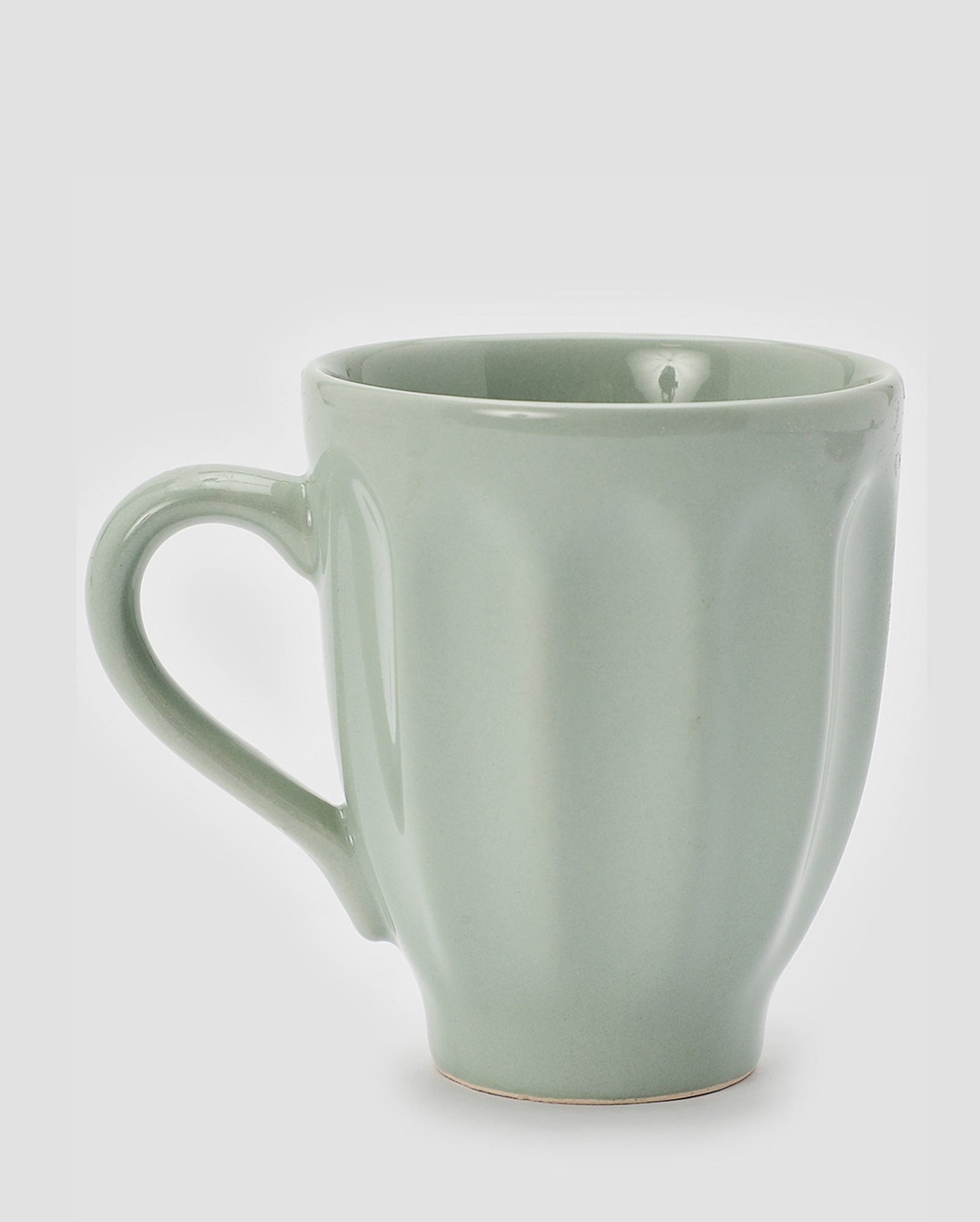 Conjunto caneca 4 peças de cerâmica básicos 280ml verde | Casa Riachuelo