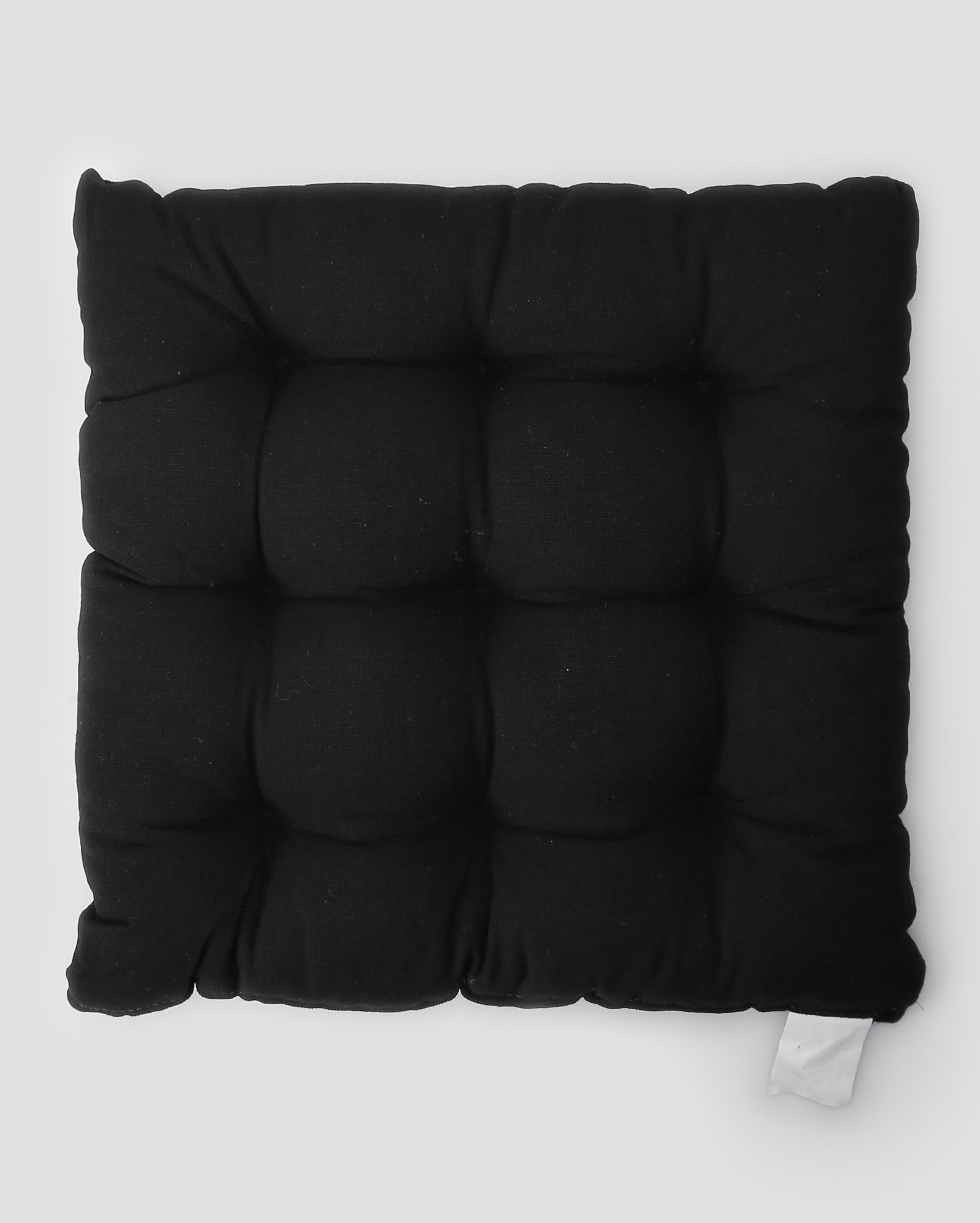 Kit almofada 4 peças futon 40x40cm preto | Casa Riachuelo