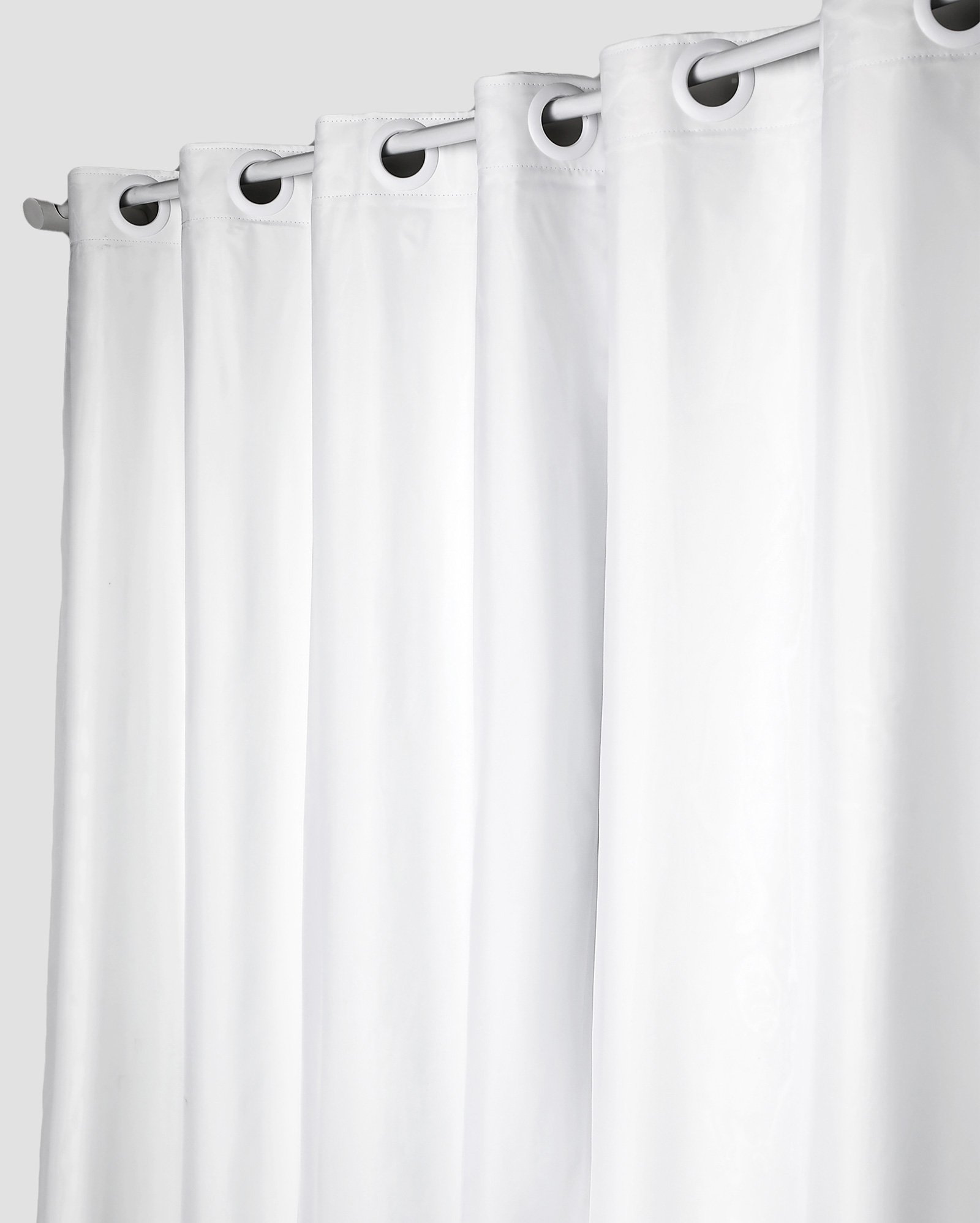 Kit cortina blackout Voil 1,70x2,60m + kit varão Eco Europa 28mmx2m branco | Casa Riachuelo
