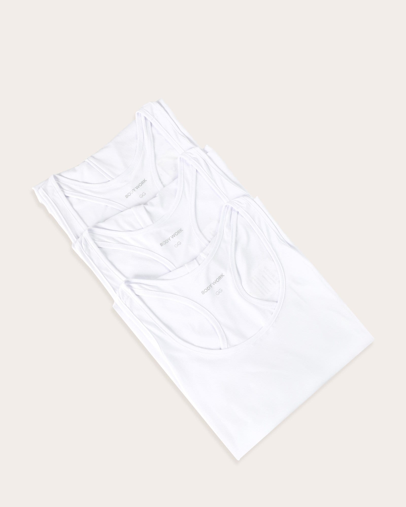 Kit regata esportiva feminina 3 peças light fit - branca | Body Work