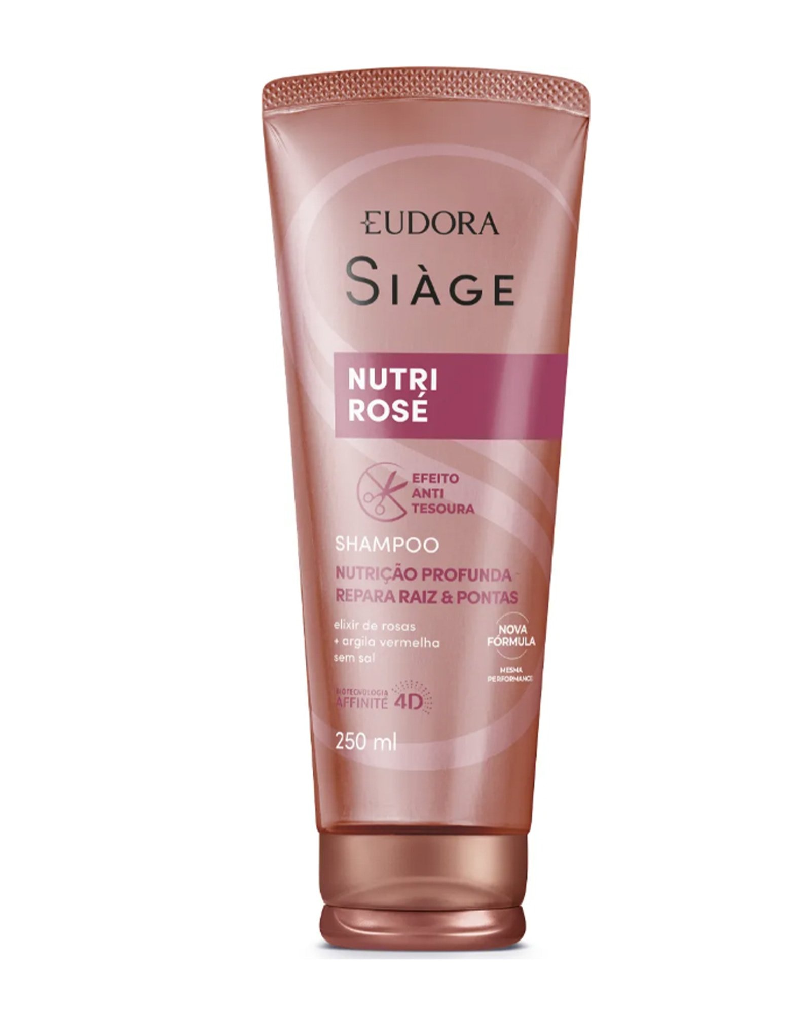 Kit shampoo 2 itens 250ml cada + máscara Siàge Nutri Rosé 250g | Eudora