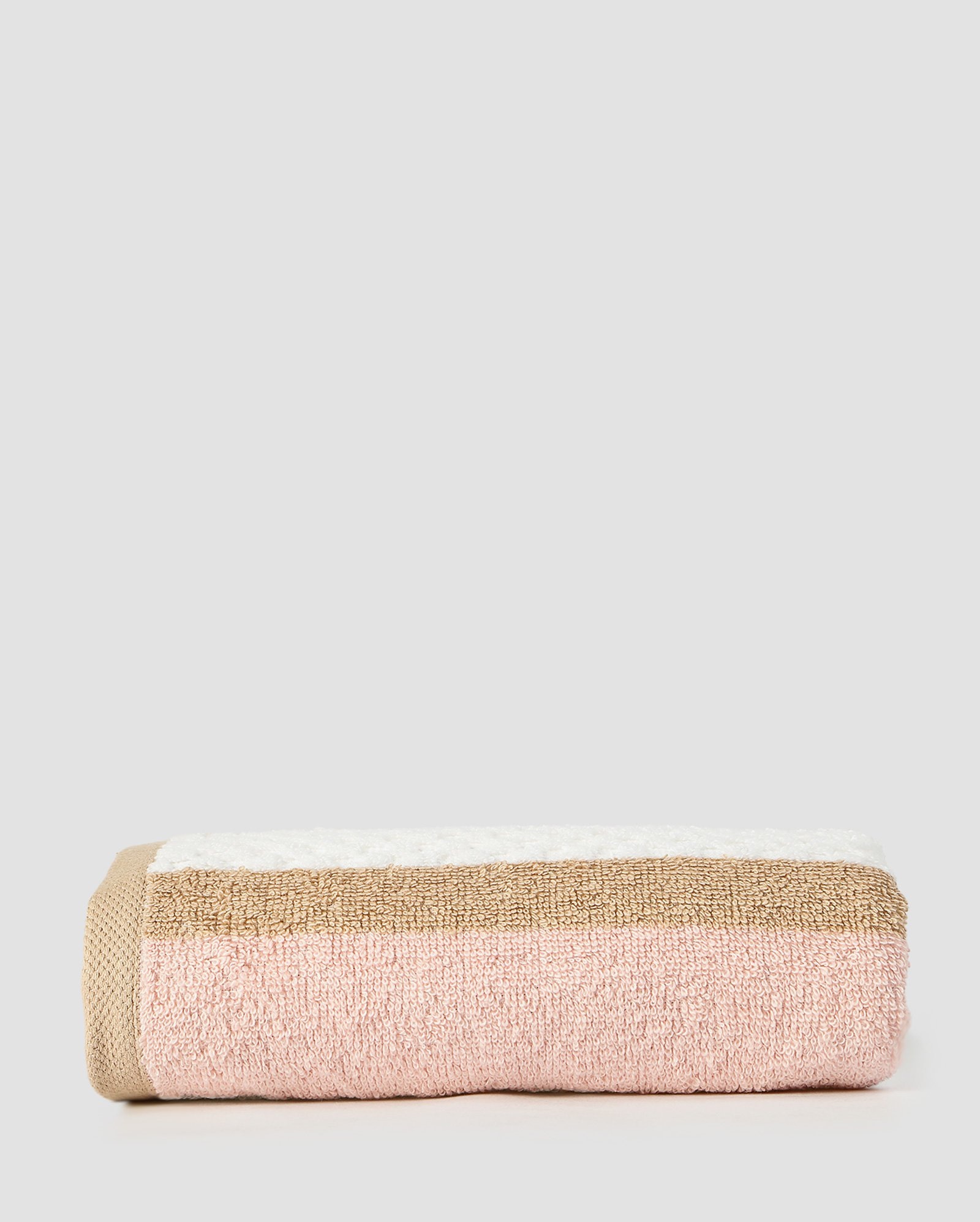 Kit toalha de banho + toalha de rosto Belistra estampada rosa | Buddemeyer