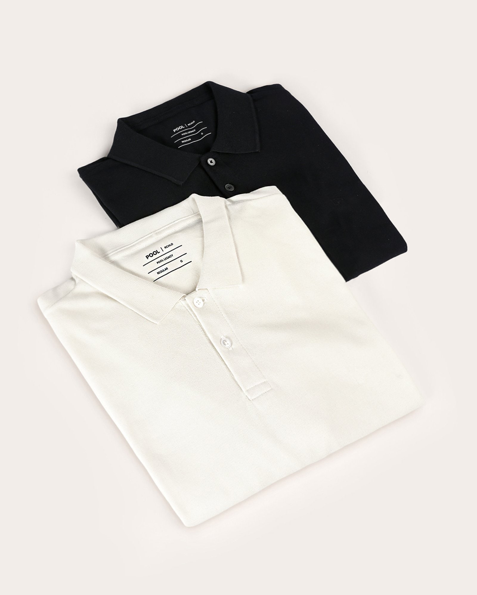 Kit polo masculina 2 peças Pool Legacy regular piquet multicor