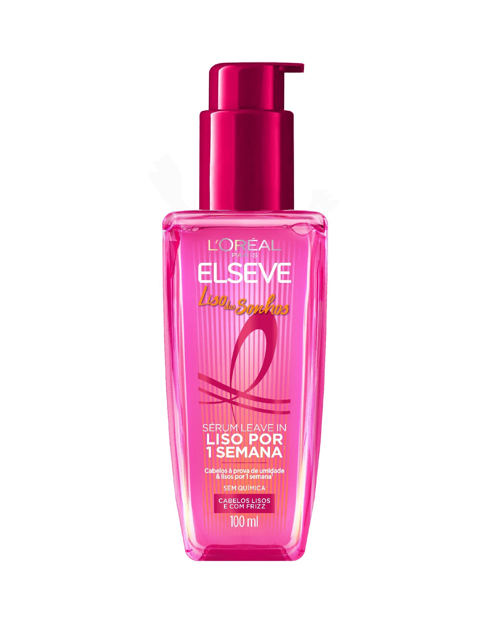 Kit sérum Liso dos Sonhos 100ml + óleo Extraordinário Reconstrutor Elseve 100ml | L'oréal Paris
