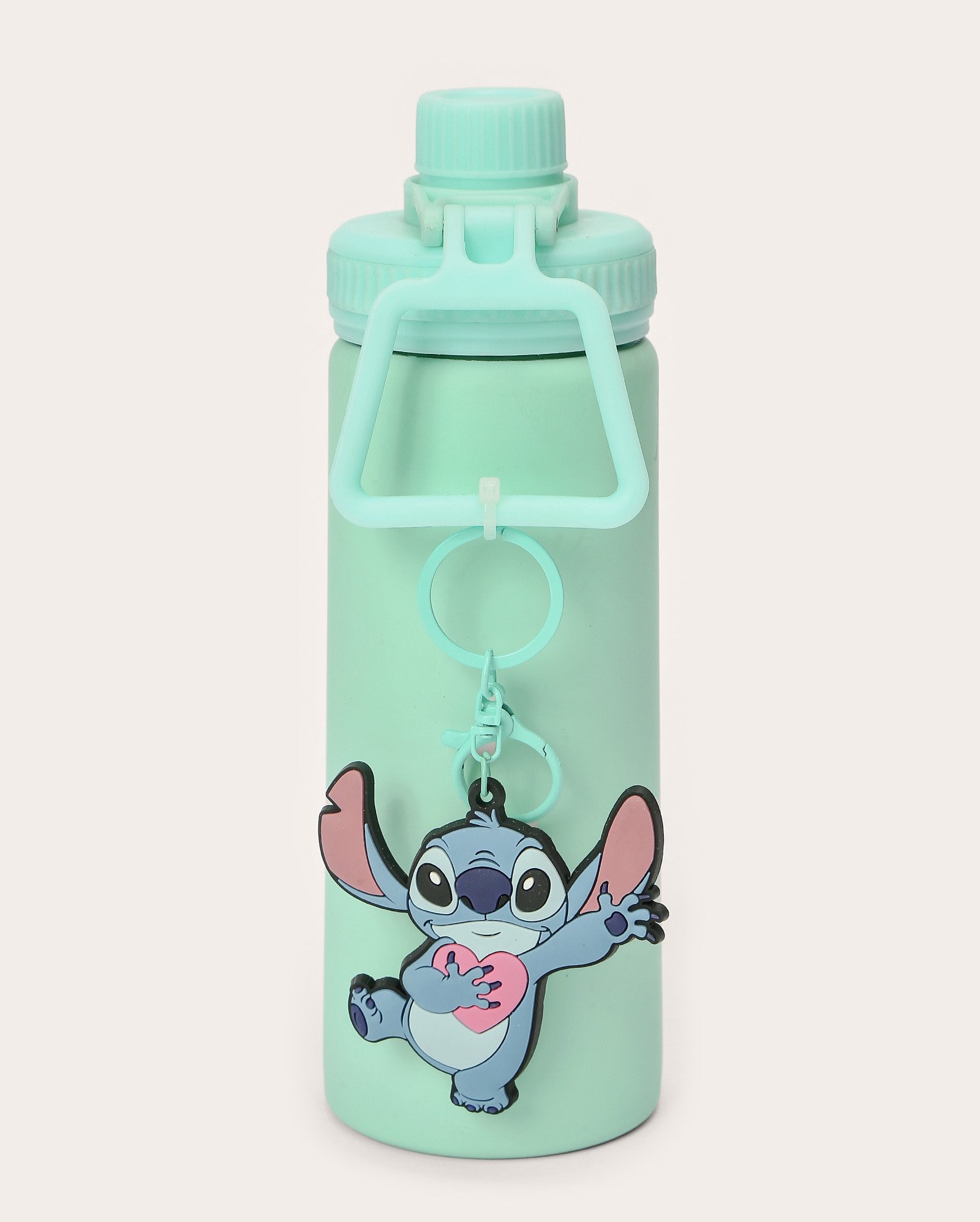 Kit garrafa squeeze 700ml + caderno espiral Stitch multicor | Disney