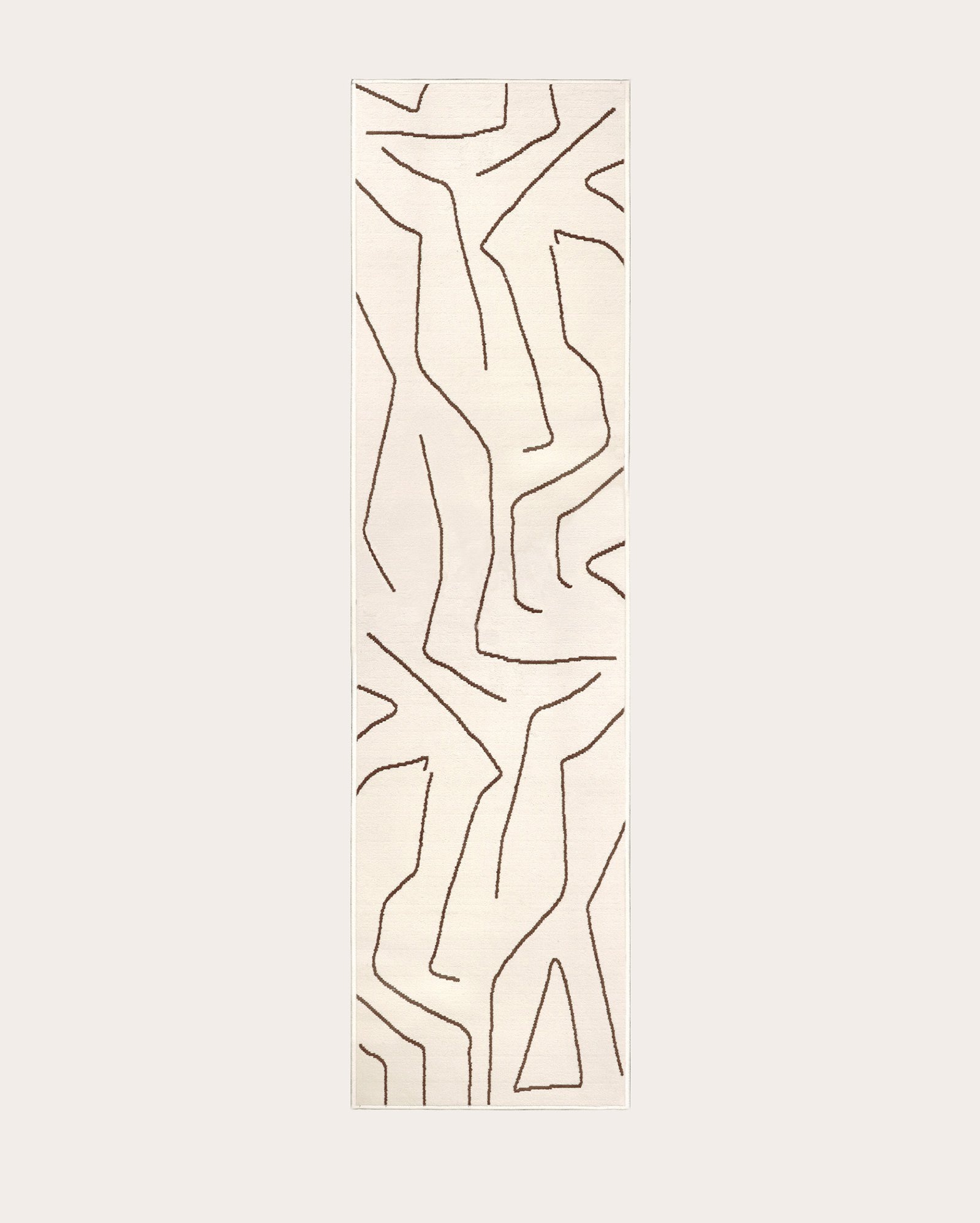 Kit tapete 50x100cm + passadeira New Velvet Max 50x180cm bege | Casa Riachuelo