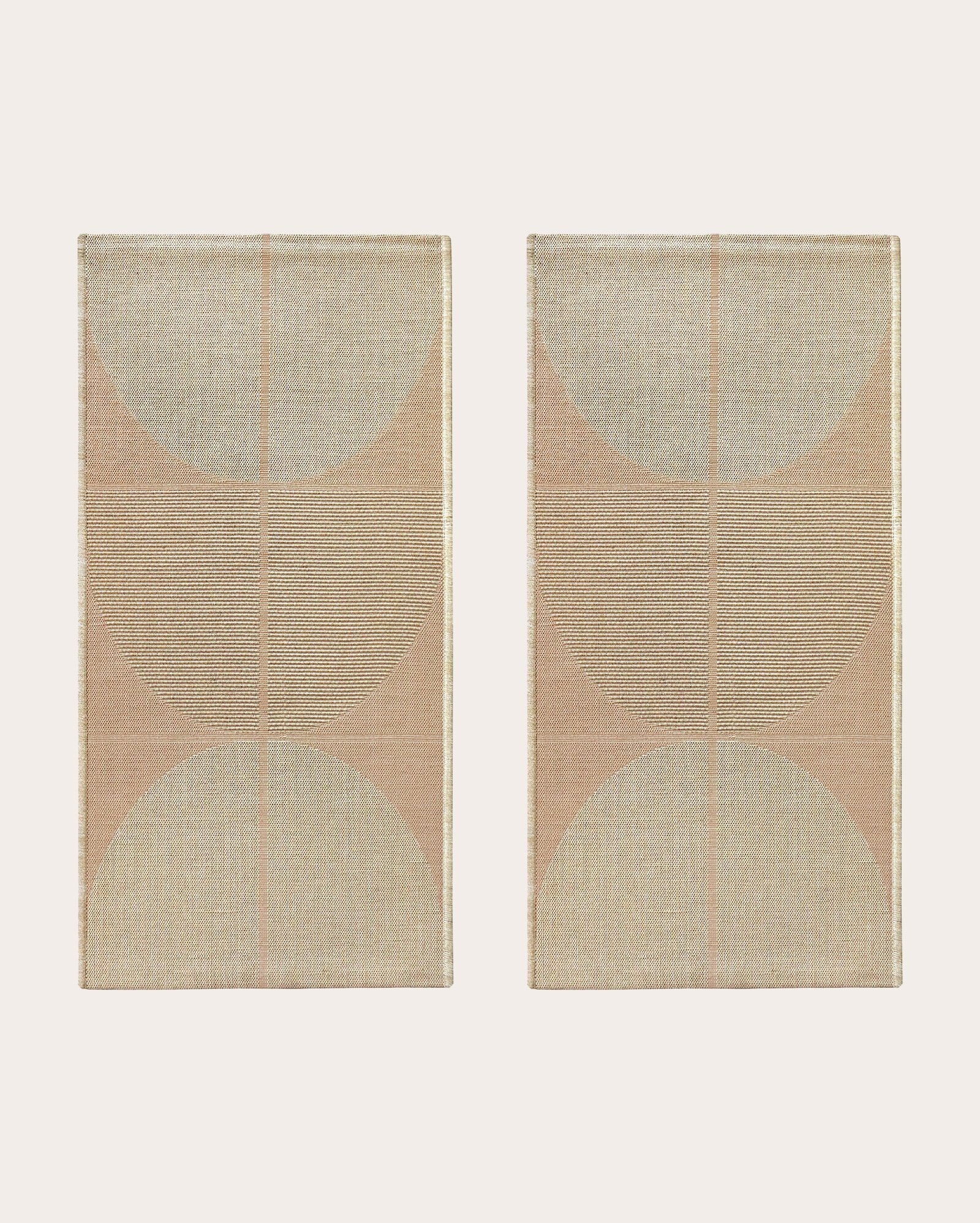 Kit tapete 2 peças em sisal Like Alex 50x100cm bege | Casa Riachuelo