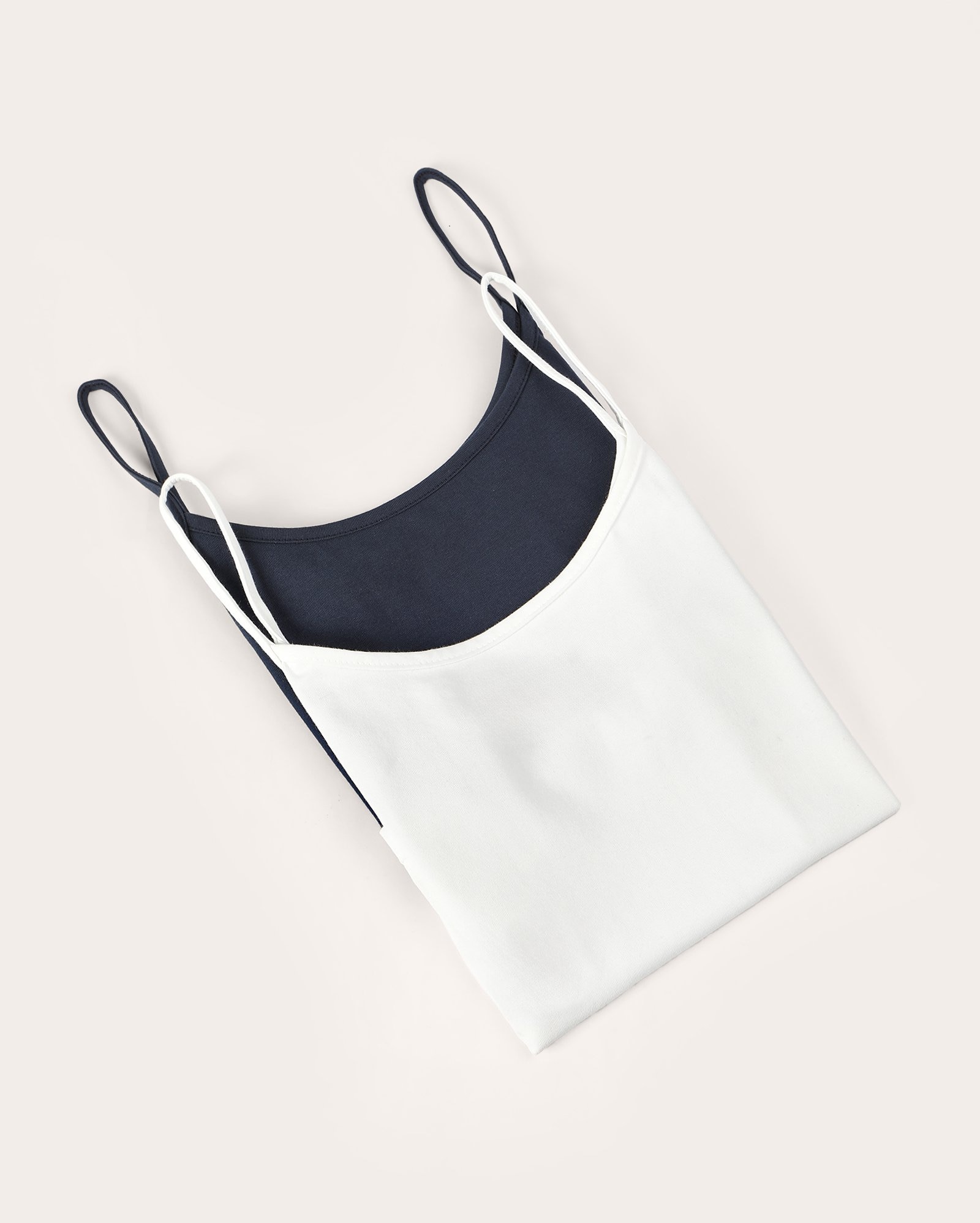 Kit regata feminina 2 peças Luyza com alças finas multicor