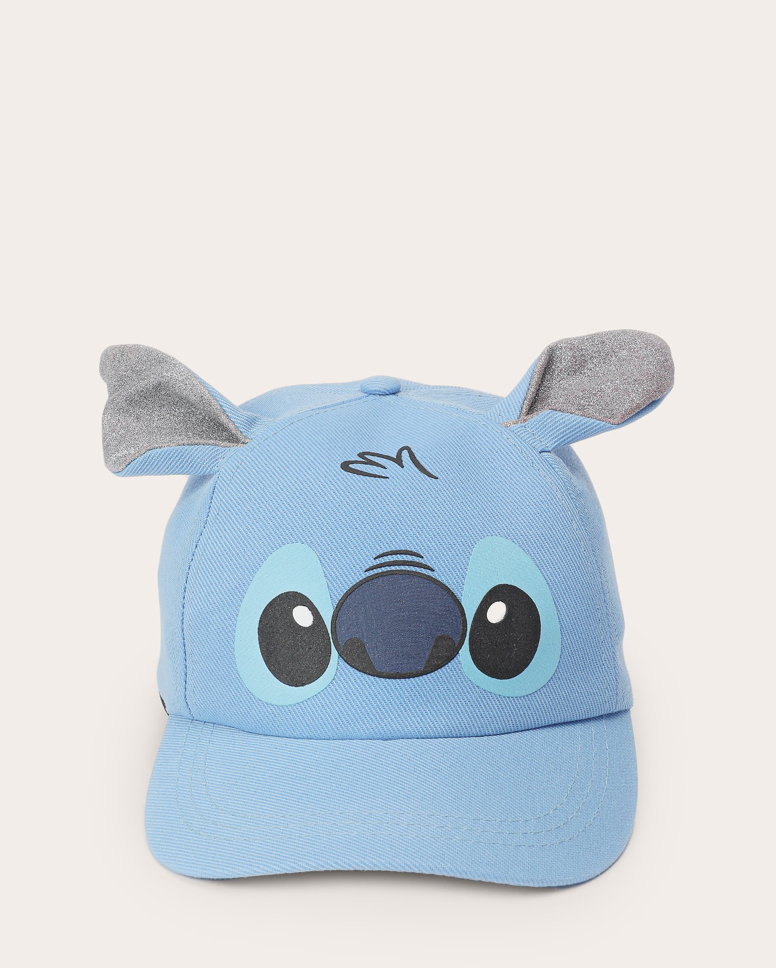 Kit boné interativo Stitch azul Disney + tênis infantil Chuck Taylor Stitch azul Converse All Star