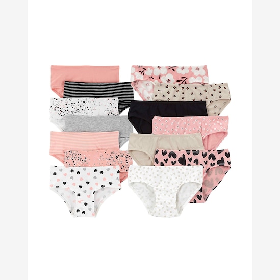 Enxoval infantil calcinha 14 peças estampada - multicor | Carter's