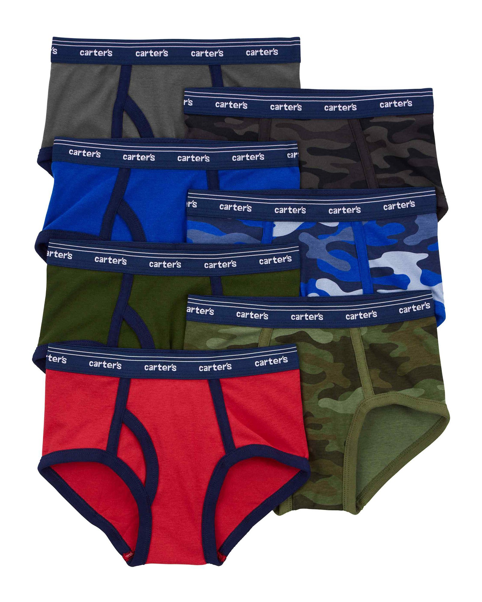 Enxoval infantil cueca 14 peças estampada - multicor | Carter's