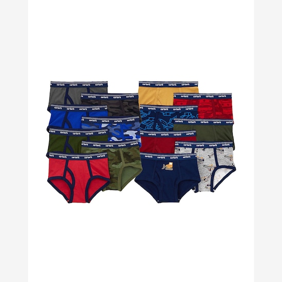 Enxoval infantil cueca 14 peças estampada - multicor | Carter's