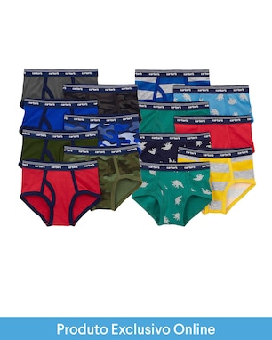 Enxoval infantil cueca 14 peças estampada - multicor | Carter's