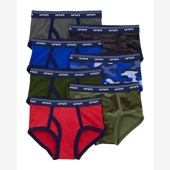 Enxoval infantil cueca 14 peças estampada - multicor | Carter's