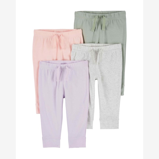 Enxoval bebê calça 8 peças com elástico - multicor | Carter's
