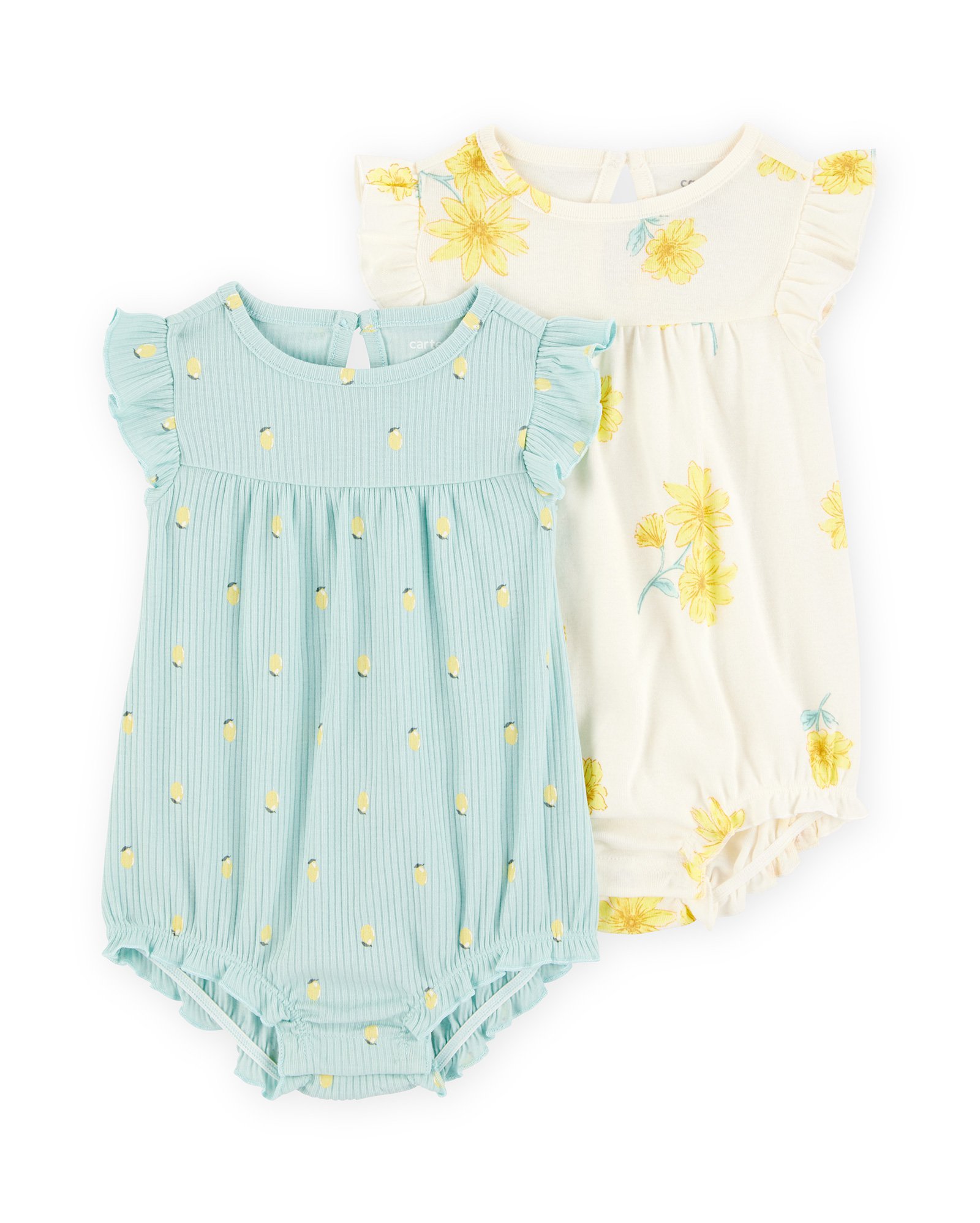 Enxoval bebê macaquinho 3 peças floral sol - multicor | Carter's