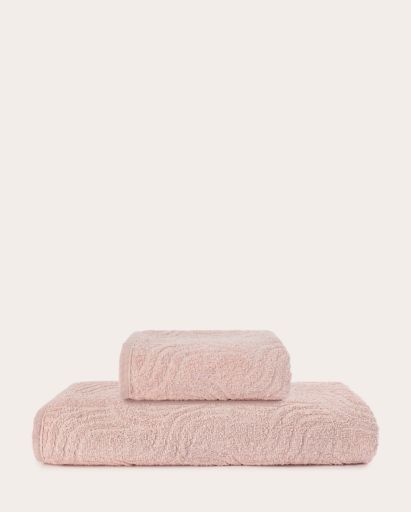 Kit toalha de banho + kit toalha de rosto Keljacq rosa | Casa Riachuelo