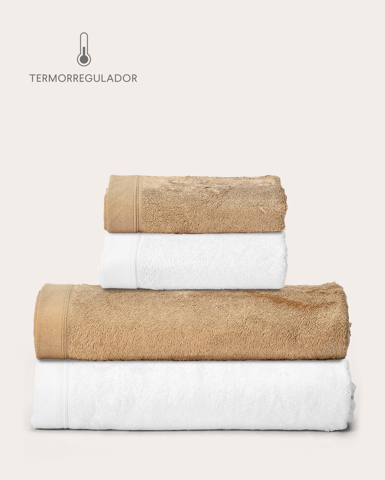 Kit toalha de banho 2 peças + kit toalha de rosto 2 peças bambu multicor | Casa Riachuelo