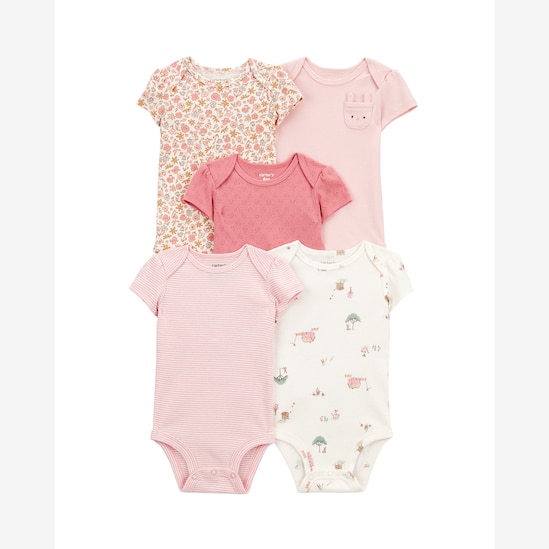 Enxoval bebê conjunto longo 7 peças coelhinho - multicor | Carter's