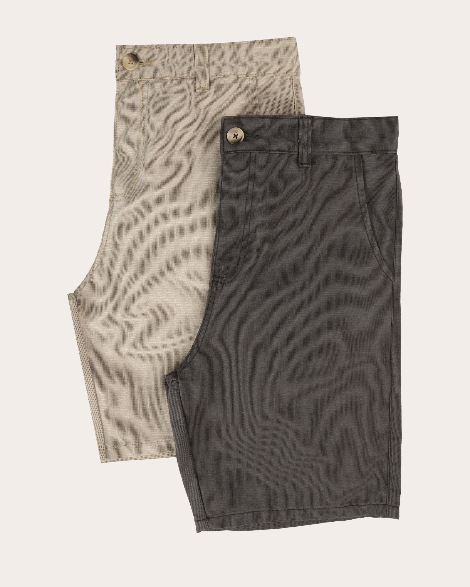 Kit bermuda sarja masculina 2 peças slim chino - multicor | Pool Jeans