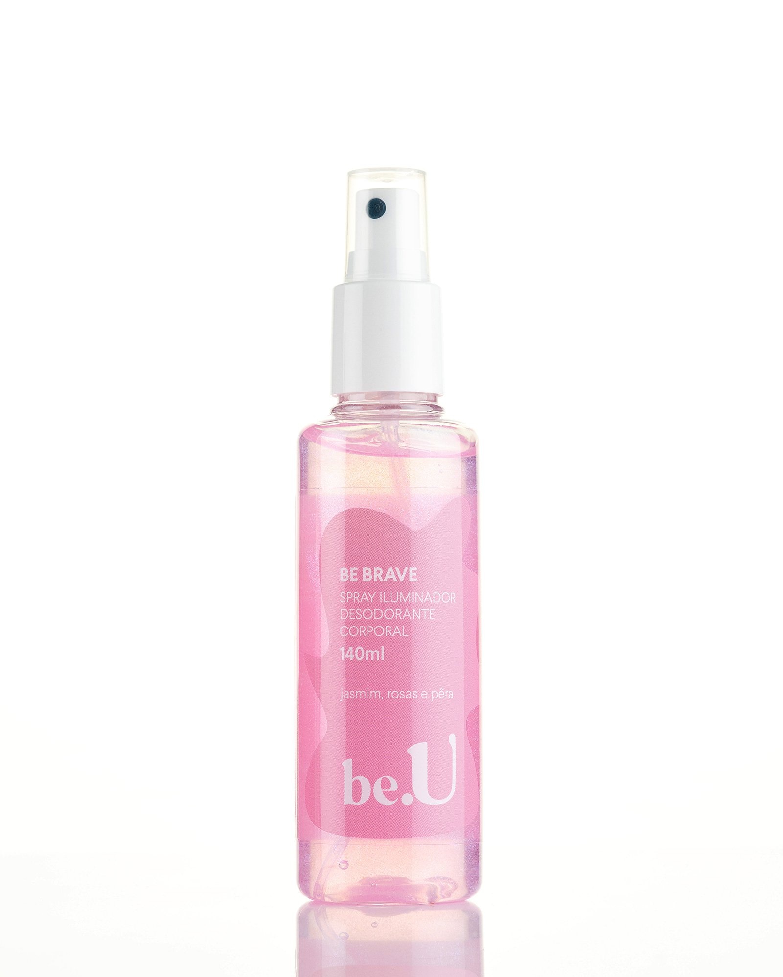 Kit body splash 140ml + hidratante corporal 280g + creme para as mãos Be Brave 50g | be.U