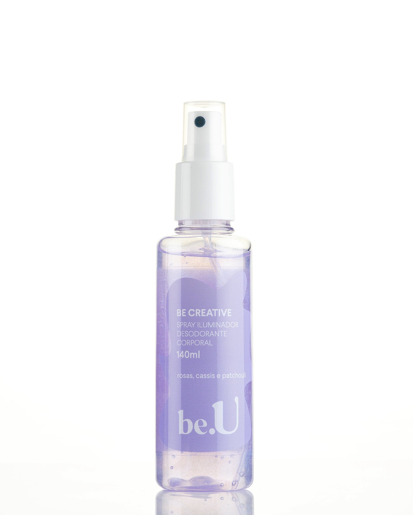 Kit body splash 140ml + hidratante corporal 280g + creme para as mãos Be Creative 50g | be.U