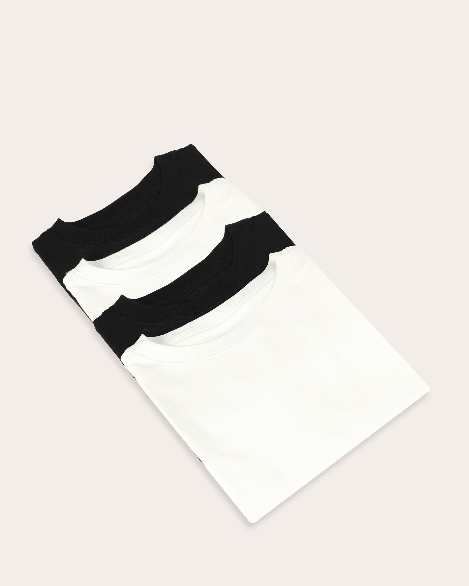 Kit camiseta feminina 4 peças regular Ana básica - multicor
