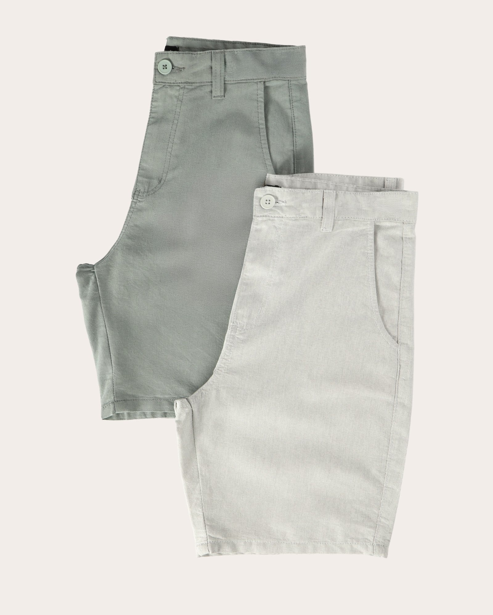 Kit bermuda sarja masculina 2 peças slim chino - multicor | Pool Jeans