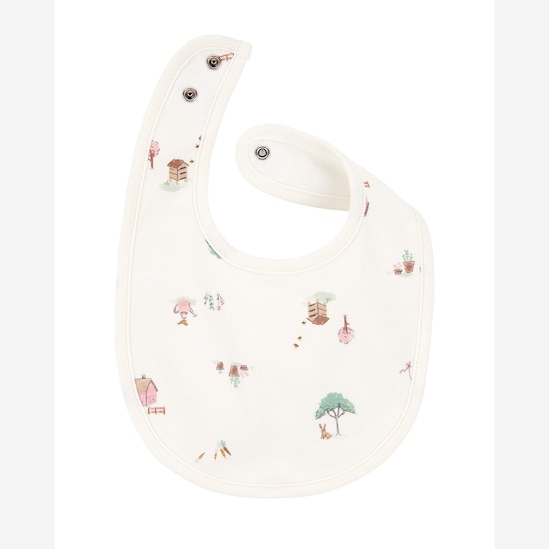 Enxoval bebê body 4 peças + babador 3 peças + paninho de ombro 4 peças + caixa de presente M - multicor | Carter's