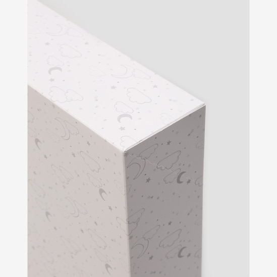 Enxoval bebê body 4 peças + babador 3 peças + paninho de ombro 4 peças + caixa de presente M - multicor | Carter's