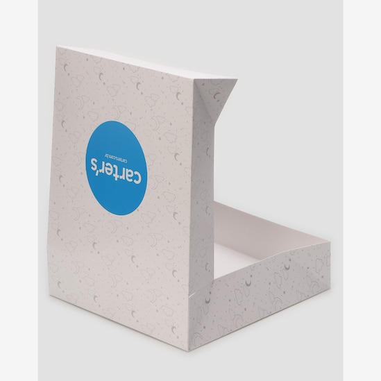 Enxoval bebê body 4 peças + babador 3 peças + paninho de ombro 4 peças + caixa de presente M - multicor | Carter's