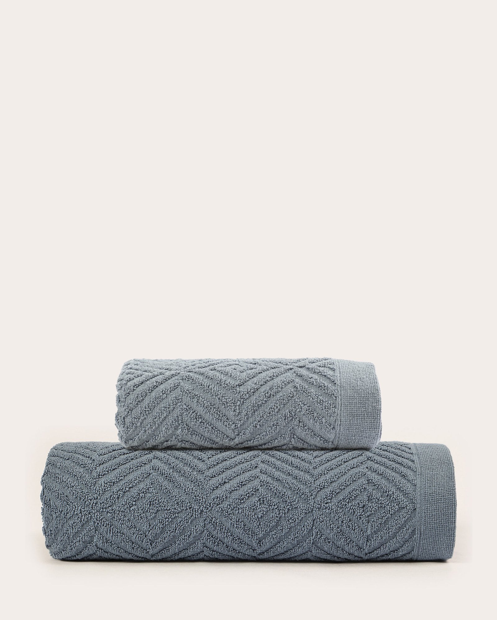 Kit toalha de banho + toalha de rosto Roseli extra soft - azul | Buddemeyer