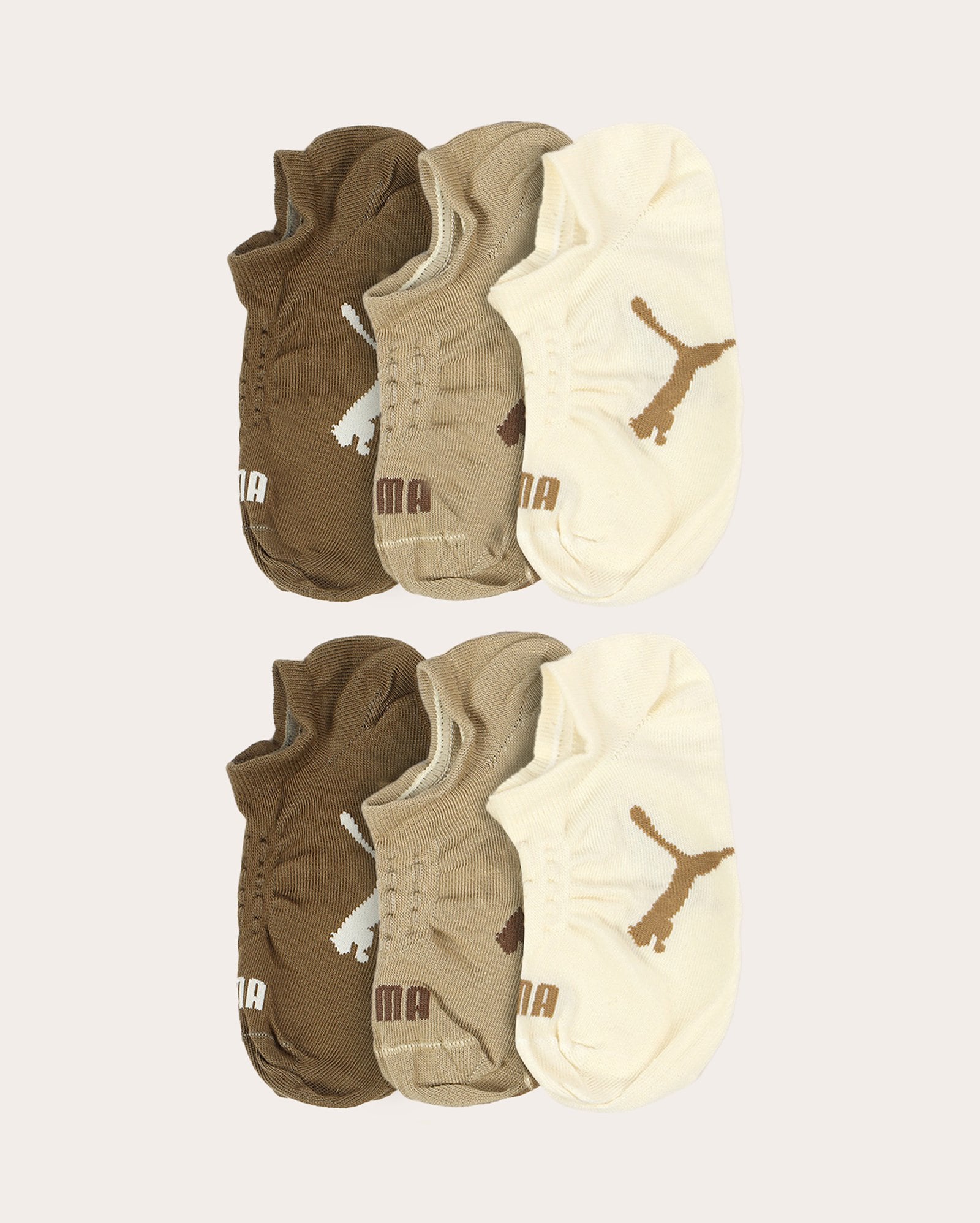 Kit meia feminina 6 peças cano curto - multicor | Puma
