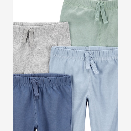 Enxoval bebê body 5 peças + calça 4 peças com laço - multicor | Carter's