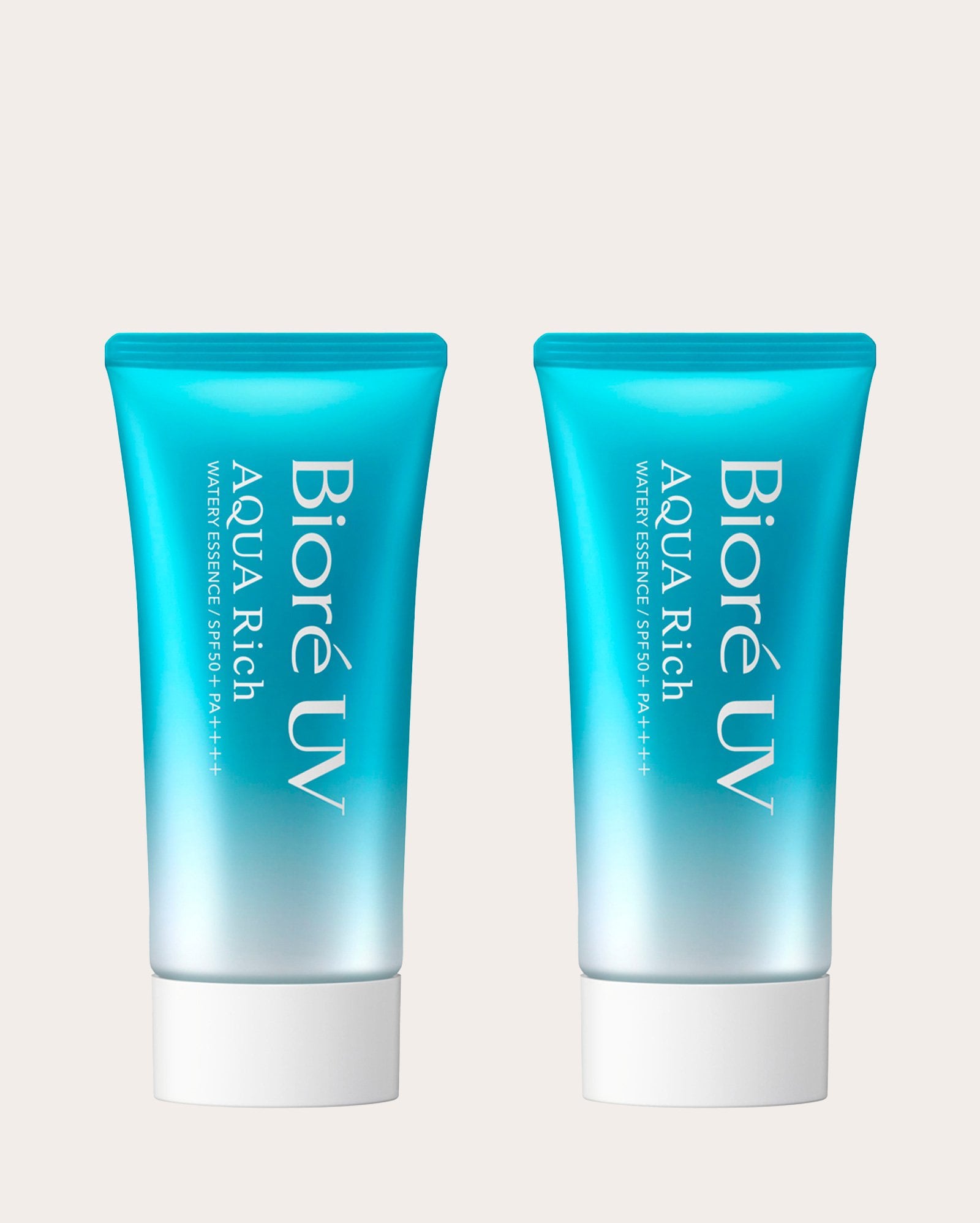 Kit protetor solar facial 2 itens Aqua Rich FPS50 50g cada | Bioré