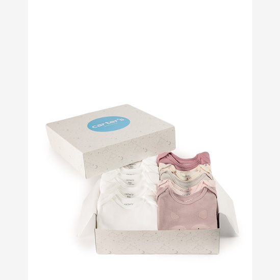 Kit body bebê 10 peças variadas + caixa de presente M - multicor | Carter's