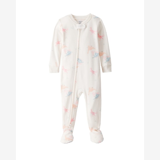 Kit macacão pijama bebê 3 peças com pezinhos - multicor | Carter's