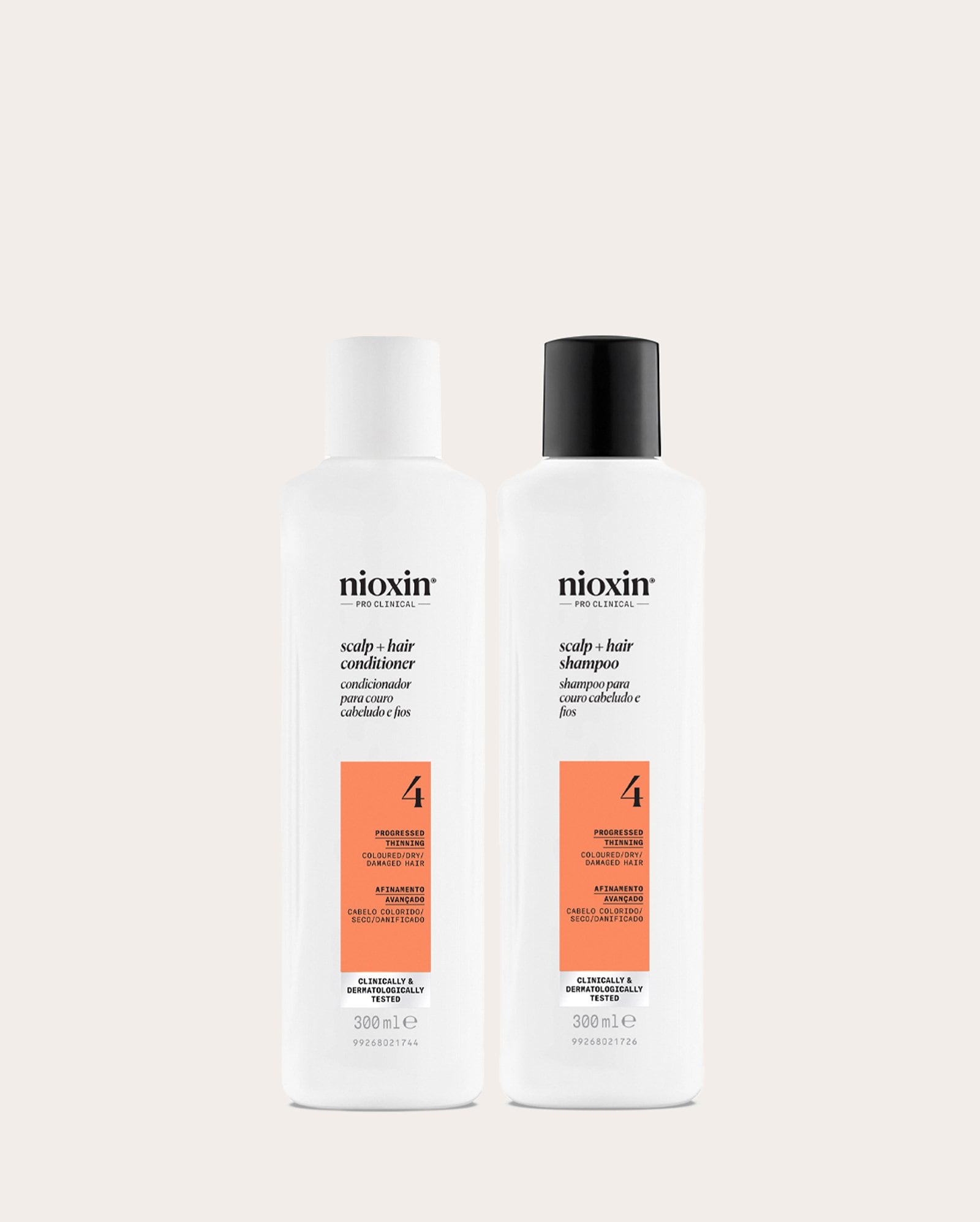 Kit shampoo + condicionador Sistema 4 300ml cada | Nioxin