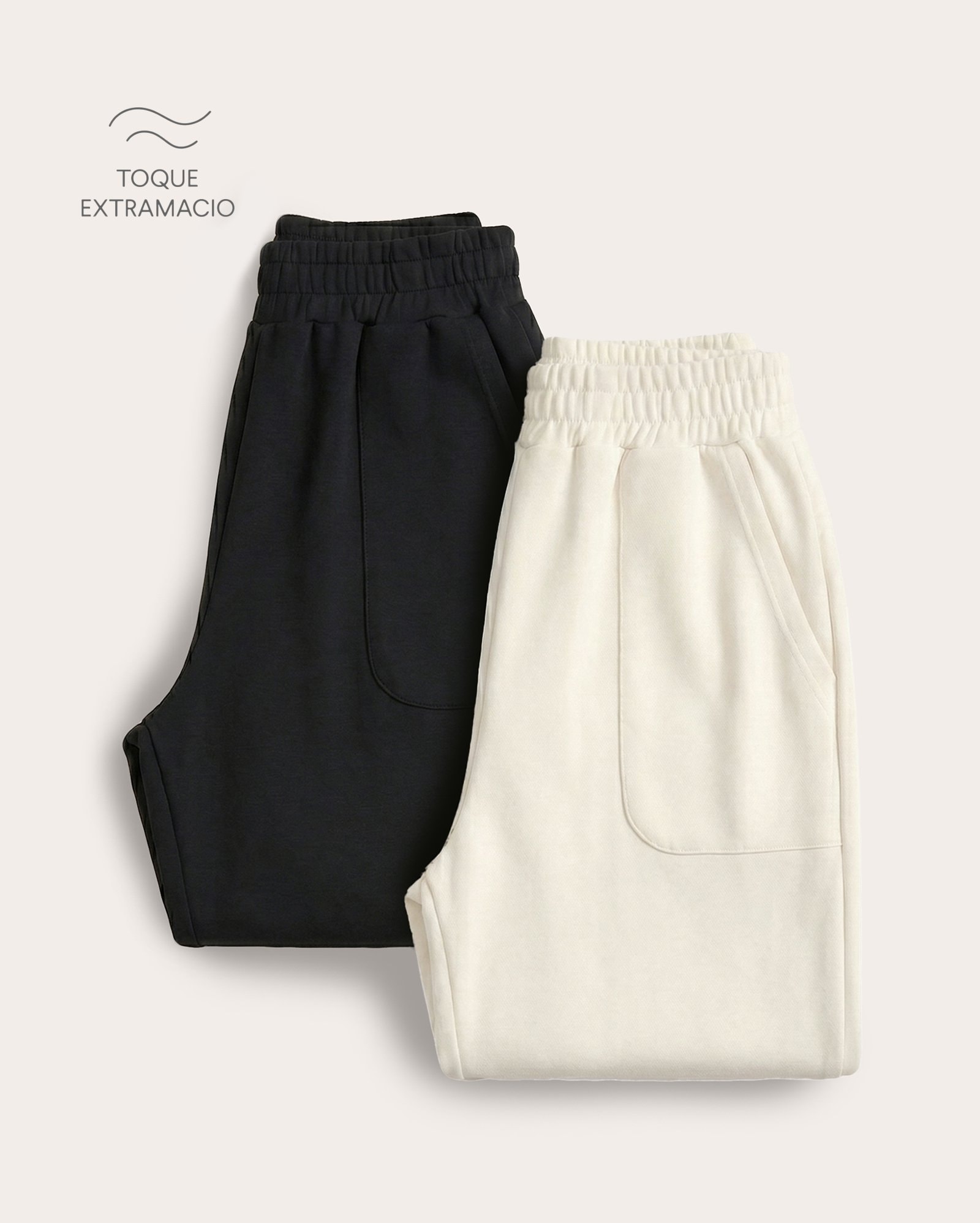 Kit calça esportiva feminina 2 peças jogger soft scuba - multicor | Body Work