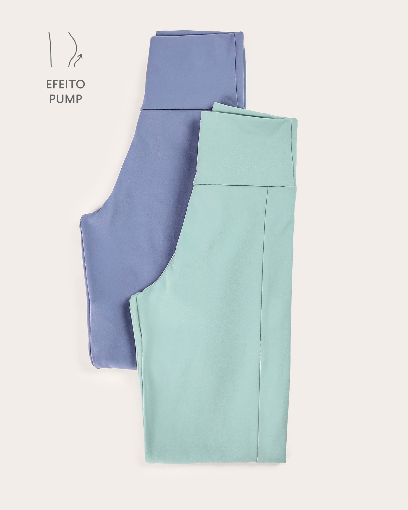 Kit legging esportiva 2 peças PumpSync - multicor | Body Work
