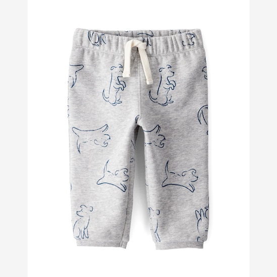 Conjunto longo de moletom bebê 2 peças + caixa de presente P - multicor | Carter's