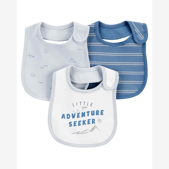 Enxoval longo bebê 6 peças avião + caixa de presente M - multicor | Carter's