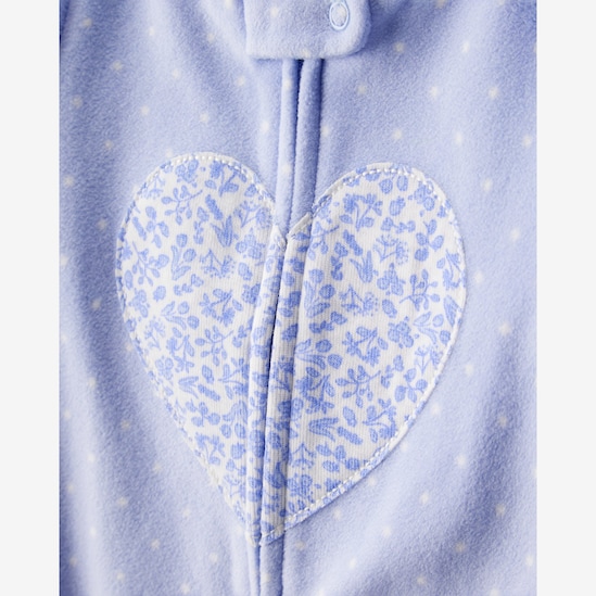 Kit macacão pijama bebê 2 peças em fleece - multicor | Carter's