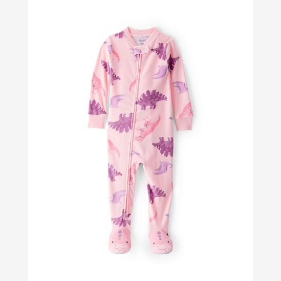 Kit macacão pijama bebê 2 peças estampado - multicor | Carter's