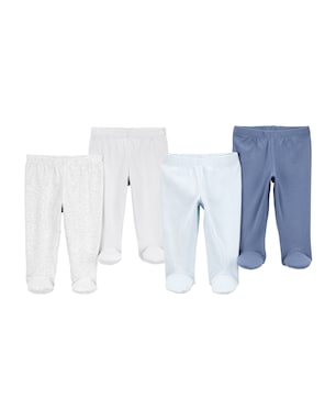 Kit calça bebê 4 peças listradas - multicor | Carter's